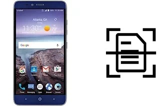 Digitalize documentos em um ZTE Grand X Max 2