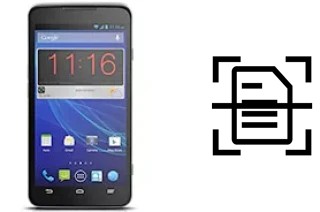 Digitalize documentos em um ZTE Iconic Phablet