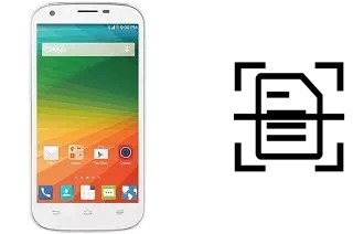Digitalize documentos em um ZTE Imperial II