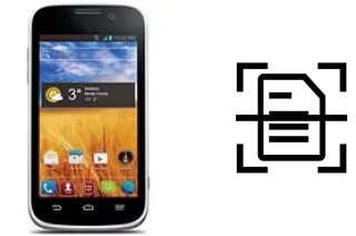 Digitalize documentos em um ZTE Imperial