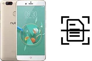 Digitalize documentos em um ZTE nubia Z17 mini