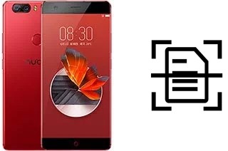 Digitalize documentos em um ZTE nubia Z17