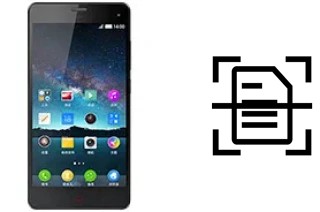 Digitalize documentos em um ZTE nubia Z7 mini