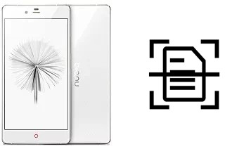 Digitalize documentos em um ZTE nubia Z9 Max