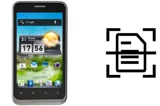 Digitalize documentos em um ZTE V880E