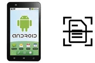 Digitalize documentos em um ZTE V9