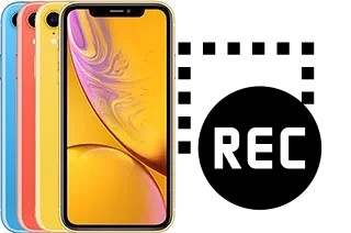 Gravar tela em Apple iPhone XR