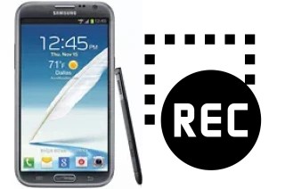 Gravar tela em Samsung Galaxy Note II CDMA