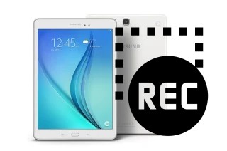 Gravar tela em Samsung Galaxy Tab A 9.7