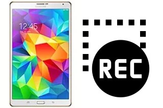 Gravar tela em Samsung Galaxy Tab S 8.4