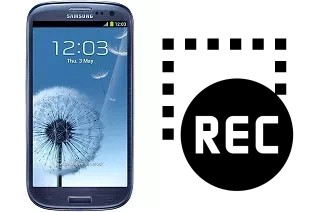 Gravar tela em Samsung I9300 Galaxy S III