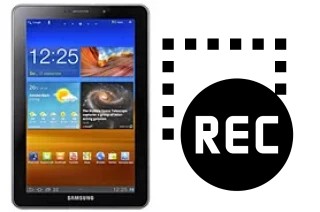 Gravar tela em Samsung P6810 Galaxy Tab 7.7