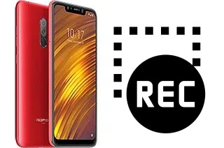 Gravar tela em Xiaomi Pocophone F1