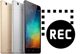 Gravar tela em Xiaomi Redmi 3 Pro