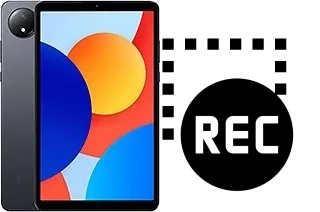 Gravar ecrã Xiaomi Redmi Pad SE 4G