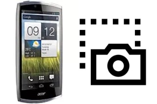 Tirar print no Acer CloudMobile S500