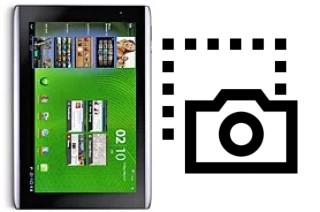 Tirar print no Acer Iconia Tab A500