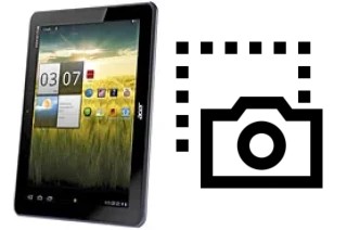 Captura de tela no Acer Iconia Tab A200