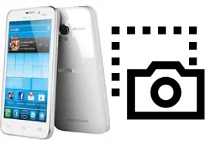 Tirar print no alcatel One Touch Snap