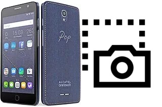 Captura de tela no alcatel Pop Star LTE