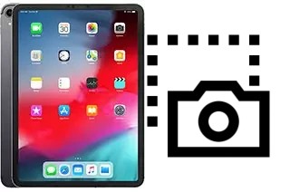 Captura de tela no Apple iPad Pro 11