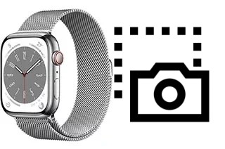 Tirar print no Apple Watch Series 8