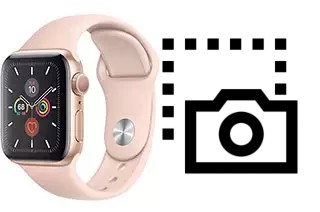 Captura de tela no Apple Watch Series 5 Aluminum