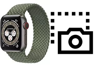 Captura de tela no Apple Watch Edition Series 6