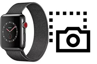 Tirar print no Apple Watch Series 3