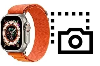 Tirar print no Apple Watch Ultra