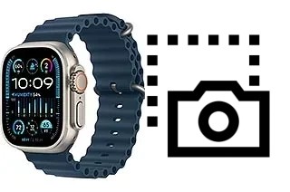Tirar print no Apple Watch Ultra 2