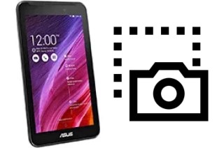 Captura de tela no Asus Fonepad 7 (2014)