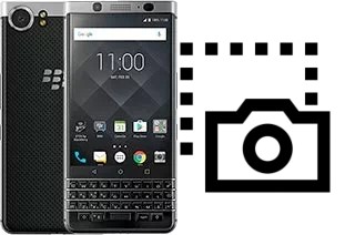 Captura de tela no BlackBerry KEYone