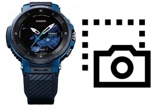 Captura de tela no Casio Pro-Trek WSD-F30