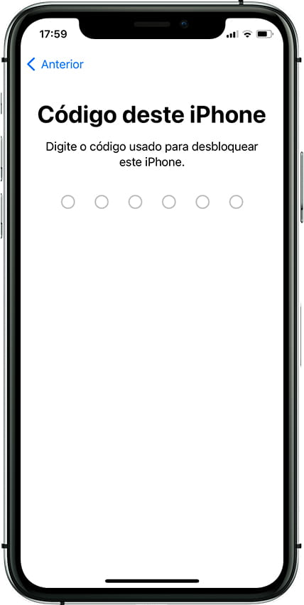 Redefinir iOS