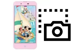 Tirar print no Disney Mobile DM-01J