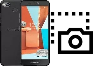 Tirar print no Fairphone 3+