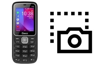 Captura de tela no Geo Phone T15