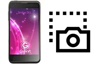 Captura de tela no Gigabyte GSmart Simba SX1