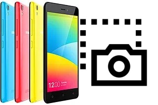 Tirar print no Gionee Pioneer P5W