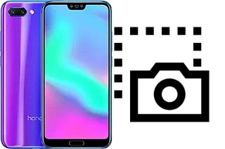 Tirar print no Honor 10