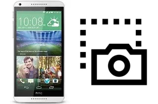 Captura de tela no HTC Desire 816G dual sim