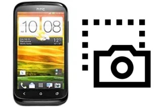 Captura de tela no HTC Desire X