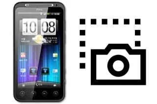 Captura de tela no HTC Evo 4G+