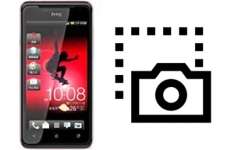 Captura de tela no HTC J