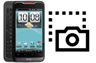 Captura de tela no HTC Merge