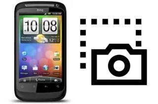 Captura de tela no HTC Desire S