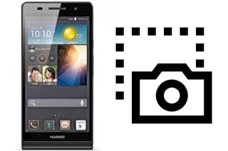 Tirar print no Huawei Ascend P6