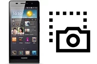 Tirar print no Huawei Ascend P6 S