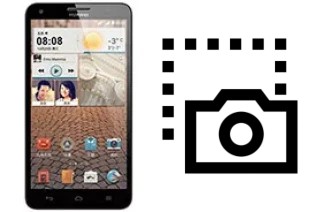 Captura de tela no Huawei Honor 3X G750